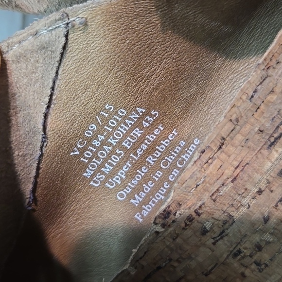 Olukai Women Moloa Kohana Leather Loafer Slip on shoes sz 10.5 - Picture 9 of 12